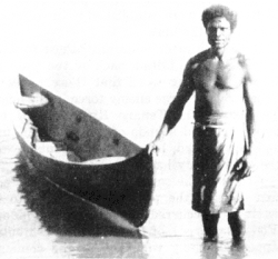 The coastwatcher Jacob C. Vouza on Guadalcanal