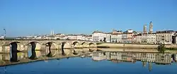 The river Saône in Mâcon