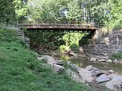 Bridge over Four Mile Run along W&OD Trail