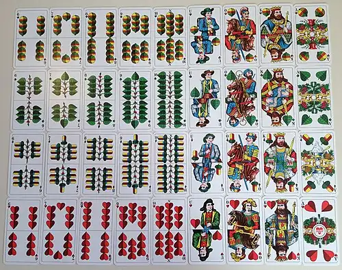 Württemberg Tarock cards