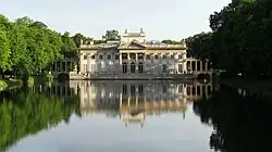 Palace on the Isle in Warsaw by Domenico Merlini and Johann Christian Kammsetzer, (1773–93)