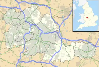 The Royal Town of Sutton Coldfield is located in West Midlands county