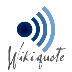 Wikiquote logo