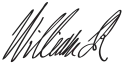 William III and II[a]'s signature