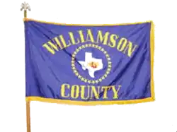 Flag of Williamson County, Texas