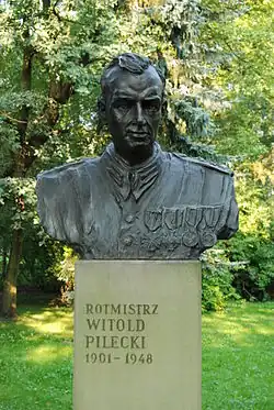 Monument to Pilecki in Kraków