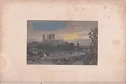 York Minster in Moon Light, Waverley Novels IV 1844