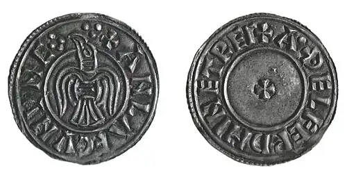 Raven Penny, obverse and reverse[25]