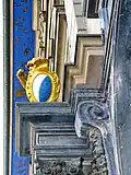 The coat of arms on the Town Hall