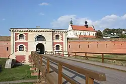 Zamość Fortress with the Szczebrzeska Gate