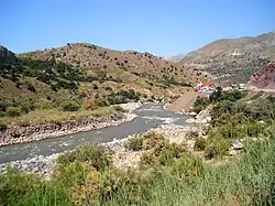 The river Great Zab in Hakkâri Province
