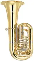 Photograph of a Yamaha tuba