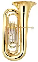 Photograph of a Yamaha tuba