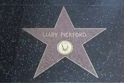 Mary Pickford's Walk of Fame star