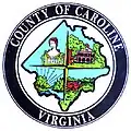 Official seal of Caroline County, Virginia