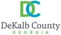 Official logo of DeKalb County, Georgia