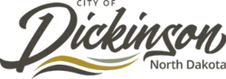 Official logo of Dickinson, North Dakota