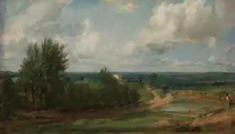 Hampstead Heath with the Salt Box, oil on canvas, c.1820, Tate Britain, London