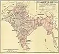 The British Raj in 1915 after the reunification of Bengal, the creation of the new province of Bihar and Orissa, and the re-establishment of Assam