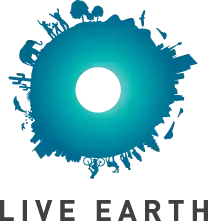 The Live Earth logo representing the "S.O.S." message.
