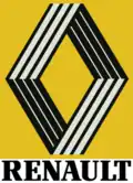 Logo of Renault from 1982 to 1990