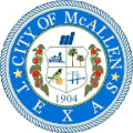 Official seal of McAllen, Texas