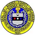 Official seal of Sussex County, Delaware