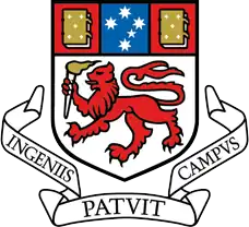 Coat of arms of the University of Tasmania