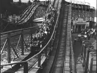 Scenic Railway at Margate in Kent, United Kingdom, in the 1930s